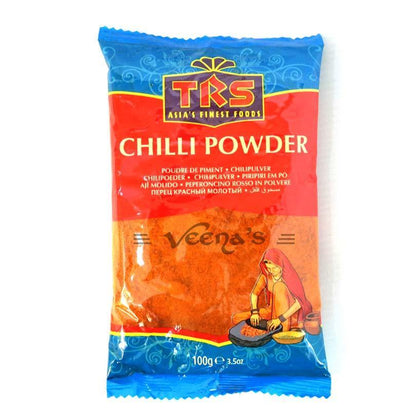 Buy TRS Chilli Powder 100g at Veenas.com - Online Indian Grocery Store UK