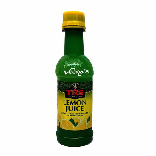 Buy TRS Lemon Juice 250ml at Veenas.com - Online Indian Grocery Store UK