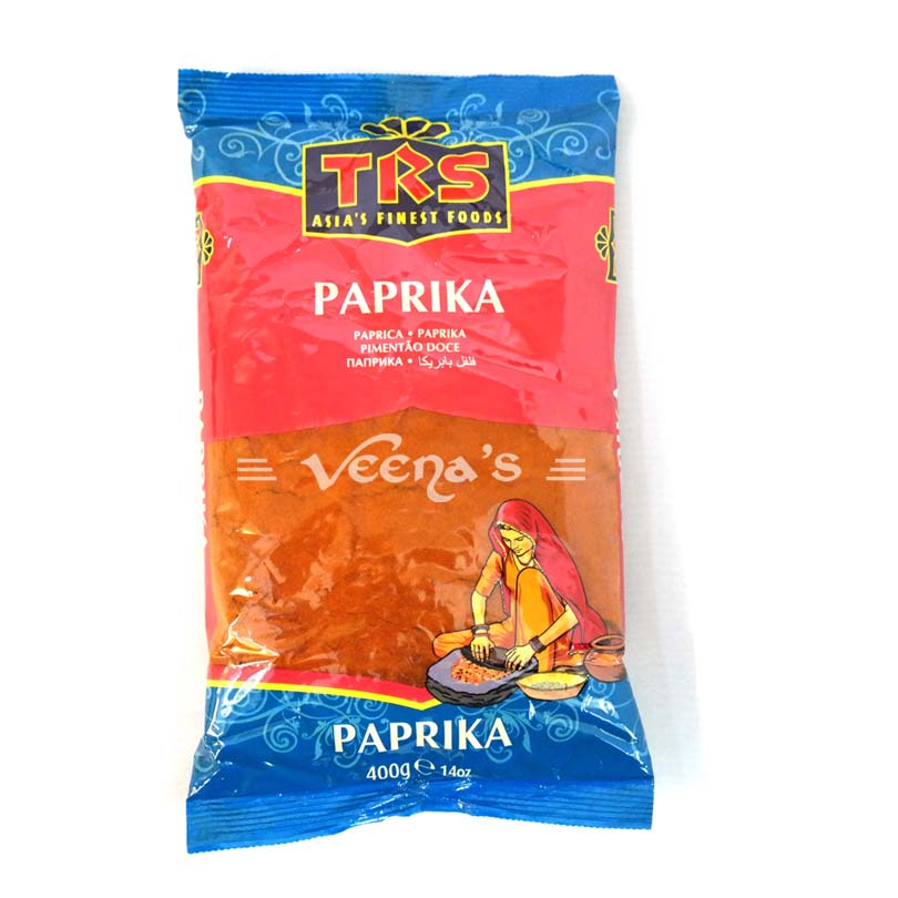 Buy TRS Paprika Powder 400g at Veenas.com - Online Indian Grocery Store UK