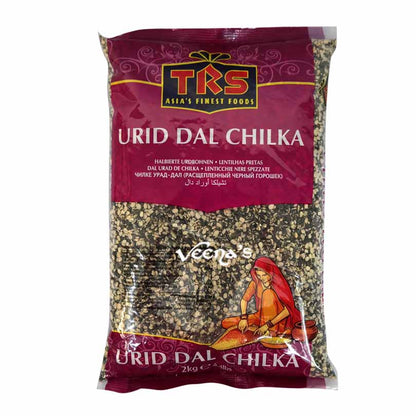 Buy TRS Urid Dal Chilka 2kg at Veenas.com - Online Indian Grocery Store UK