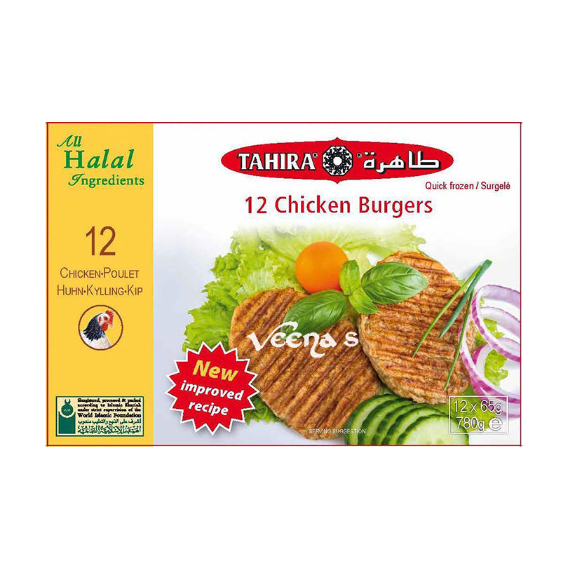 Buy Tahira 12 Chicken Burgers 780g  at Veenas.com - Online Indian Grocery Store UK