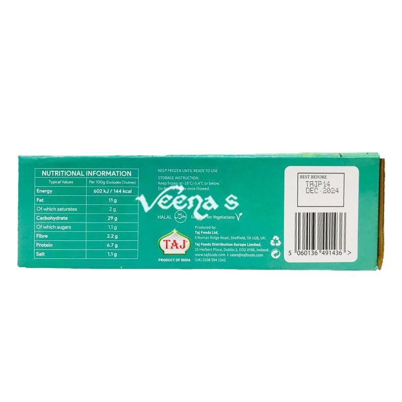 Buy Taj Catering Punjabi Samosa 20's 900g at Veenas.com - Online Indian Grocery Store UK