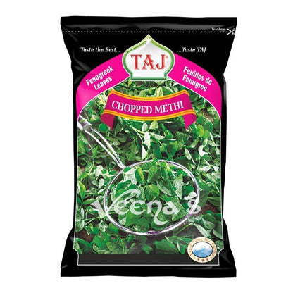 Buy Taj Chopped Methi Leaves 300g at Veenas.com - Online Indian Grocery Store UK