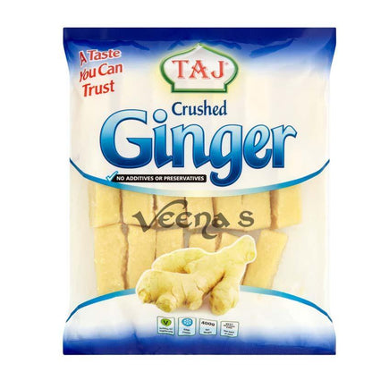 Buy Taj Crushed Ginger 400g at Veenas.com - Online Indian Grocery Store UK