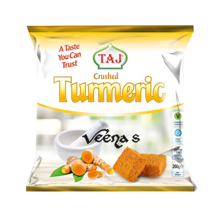 Buy Taj Crushed Turmeric 200g at Veenas.com - Online Indian Grocery Store UK