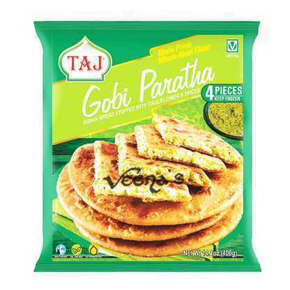 Buy Taj Gobi Paratha 400g at Veenas.com - Online Indian Grocery Store UK