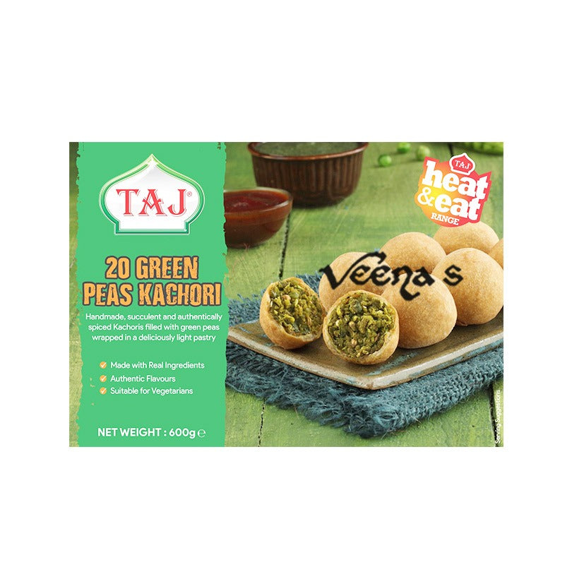 Buy Taj Green Peas Kachori 600g at Veenas.com - Online Indian Grocery Store UK