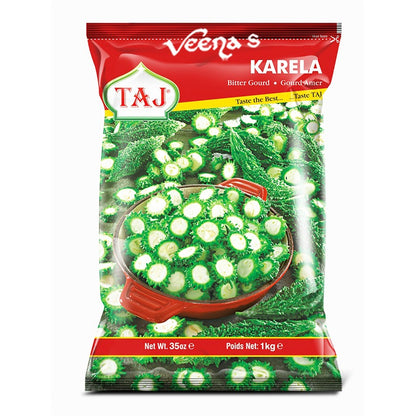 Buy Taj Karela (Bitter Gourd) 1kg at Veenas.com - Online Indian Grocery Store UK