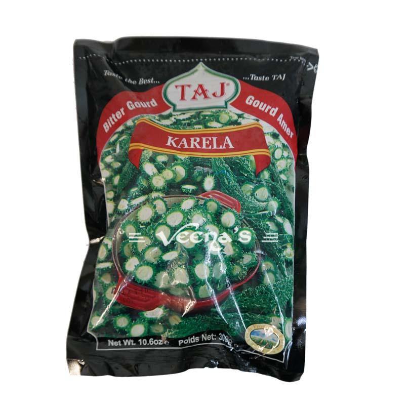 Buy Taj Karela Cut 300g at Veenas.com - Online Indian Grocery Store UK
