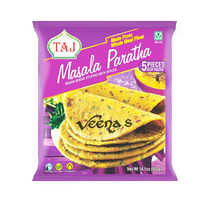 Buy Taj Masala Paratha 400g at Veenas.com - Online Indian Grocery Store UK