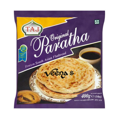 Buy Taj Original Paratha 400g at Veenas.com - Online Indian Grocery Store UK