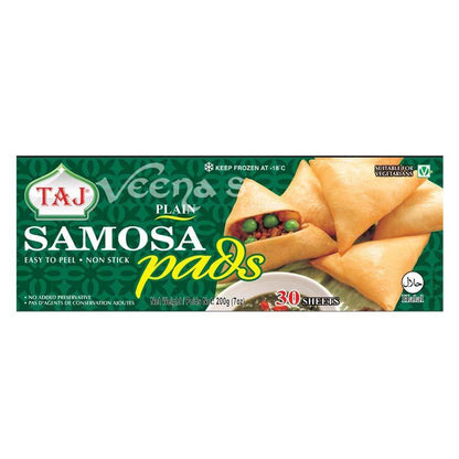 Buy Taj Samosa Pads 30 Sheets at Veenas.com - Online Indian Grocery Store UK