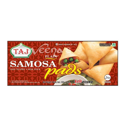 Buy Taj Samosa Pads 60 sheets at Veenas.com - Online Indian Grocery Store UK