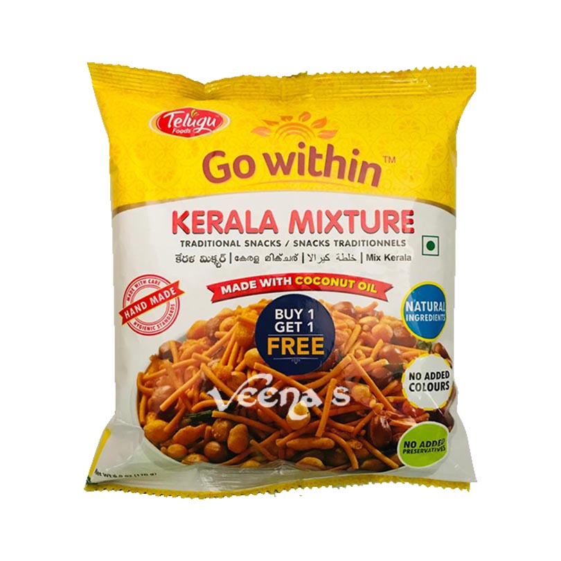 Buy Telugu Foods Kerala Mixture 170g at Veenas.com - Online Indian Grocery Store UK