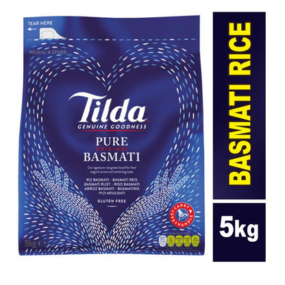 Tilda Pure Original Basmati Rice 5kg