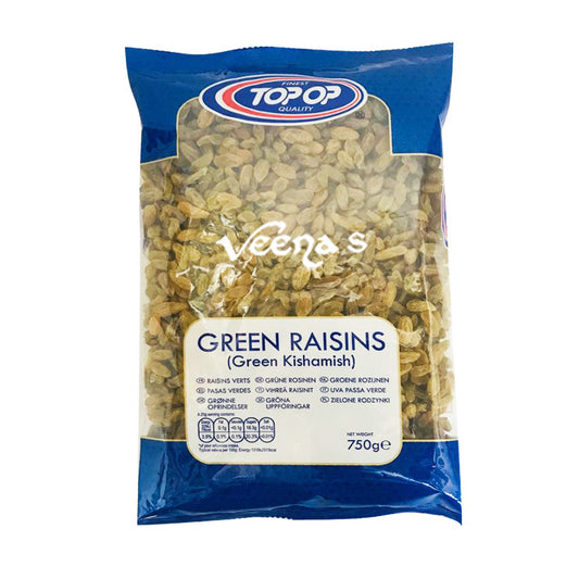 Top Op Green Raisins750G