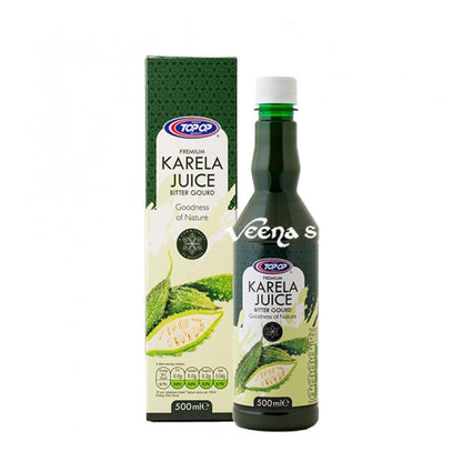 Buy Top Op Premium Karela Juice 500ml at Veenas.com - Online Indian Grocery Store UK