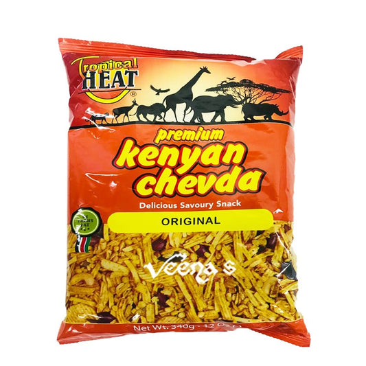 Buy Tropical Heat Original Kenyan Chevda 340g at Veenas.com - Online Indian Grocery Store UK