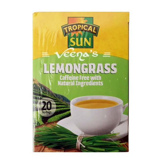 Buy Tropical Sun Lemon Grass Tea 40g at Veenas.com - Online Indian Grocery Store UK