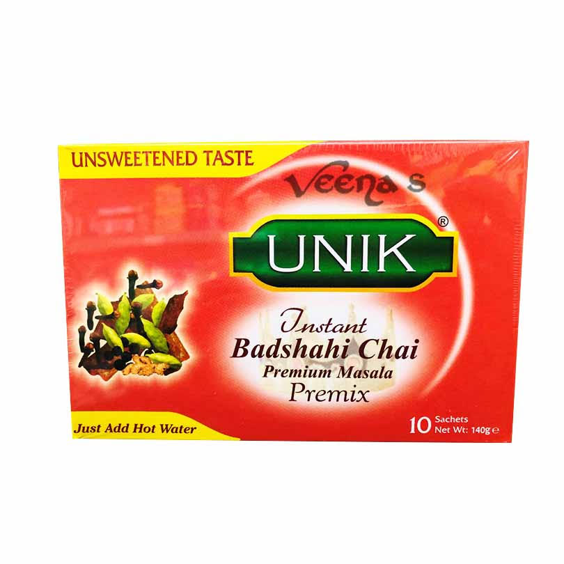 Buy Unik Badshahi Chai 140g (Unsweetened) at Veenas.com - Online Indian Grocery Store UK