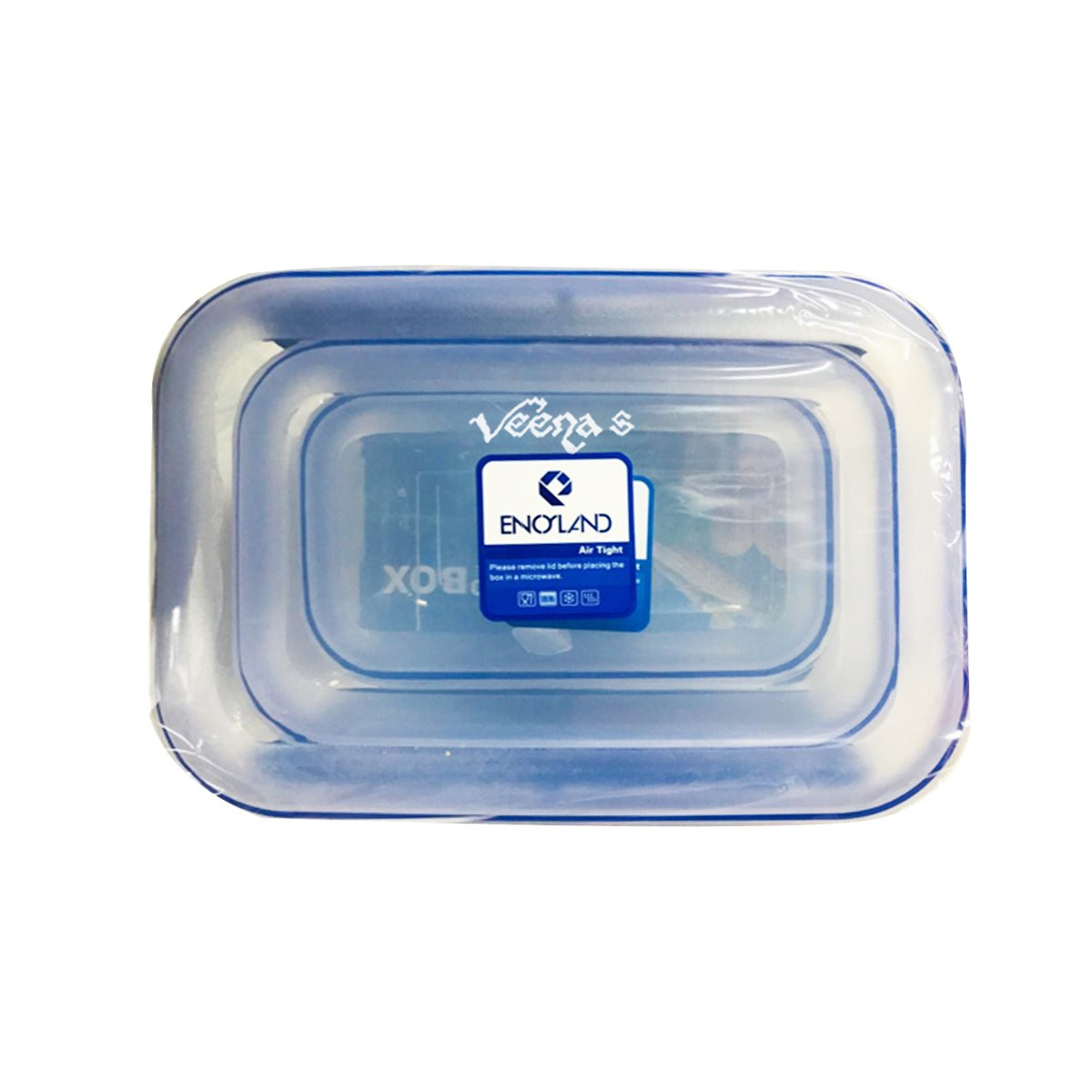 Buy Union 3Pcs Set For Fresh Box, 580ML/1300ML/2500ML(QSUB-0007)  at Veenas.com - Online Indian Grocery Store UK