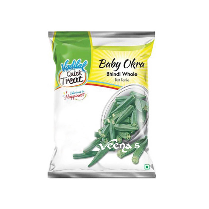 Buy Vadilal Baby Okra Bhindi Whole 312g at Veenas.com - Online Indian Grocery Store UK