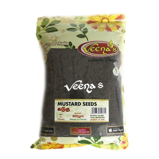 Veena's Mustard Seeds 800g