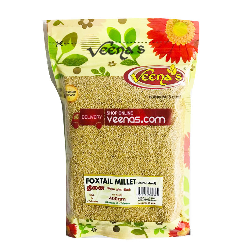 Veena's Foxtail Millet (Unpolished) 400g