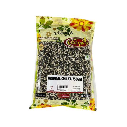 Buy Veena’s Uridddal Chilka 750g at Veenas.com - Online Indian Grocery Store UK