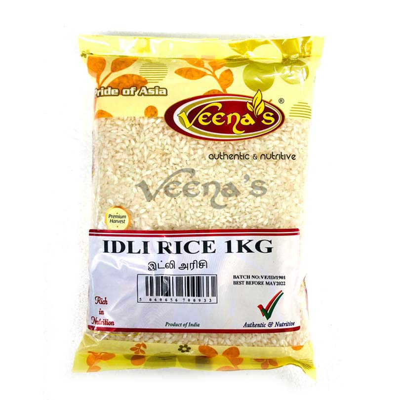Buy Veena's Idli Rice 1kg at Veenas.com - Online Indian Grocery Store UK