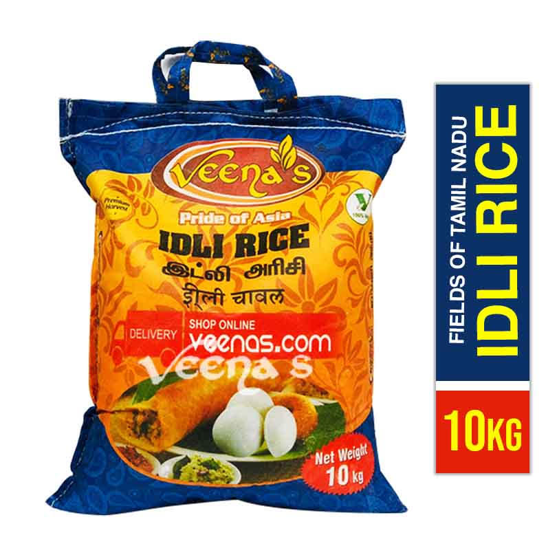 Buy Veena's Idli Rice 10kg at Veenas.com - Online Indian Grocery Store UK