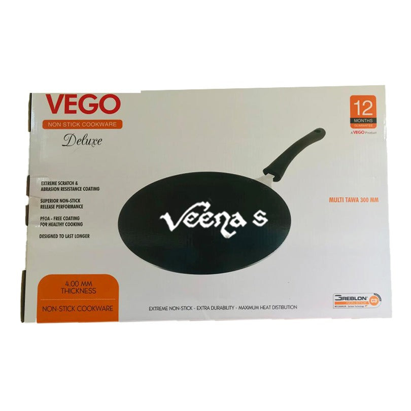 Buy Vego Deluxe Multi Tawa 300mm at Veenas.com - Online Indian Grocery Store UK