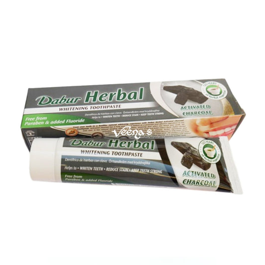Dabur Herbal Charcoal Toothpaste Whitening 100ml