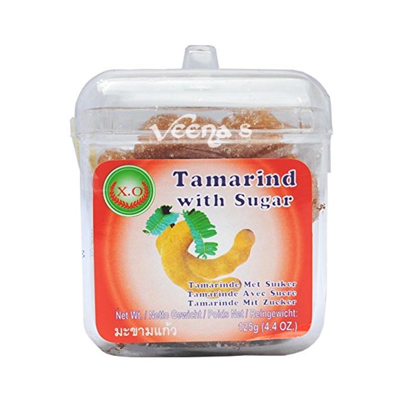 Buy X.O Tamarind with Sugar 125g at Veenas.com - Online Indian Grocery Store UK