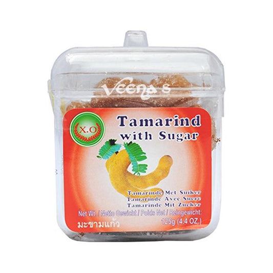 Buy X.O Tamarind with Sugar 125g at Veenas.com - Online Indian Grocery Store UK
