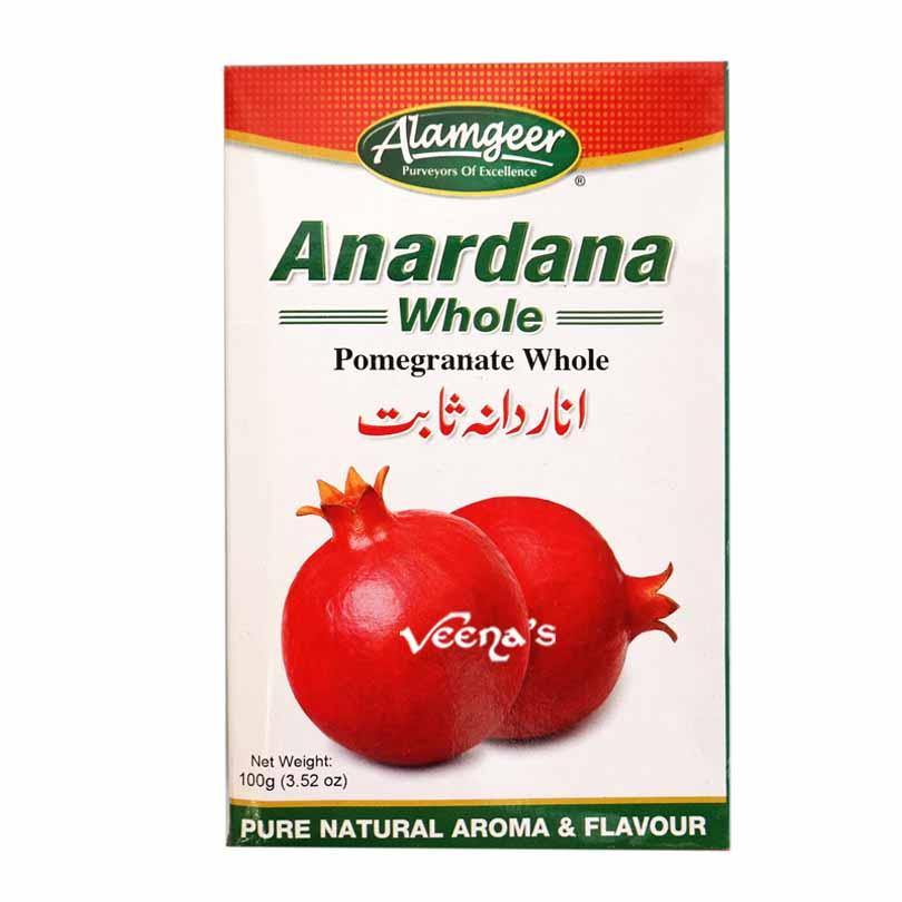 Buy Alamgeer Anardana Whole 100g at Veenas.com - Online Indian Grocery Store UK