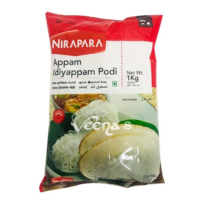 Buy Nirapara Appam Idiyappam Podi 1kg  at Veenas.com - Online Indian Grocery Store UK