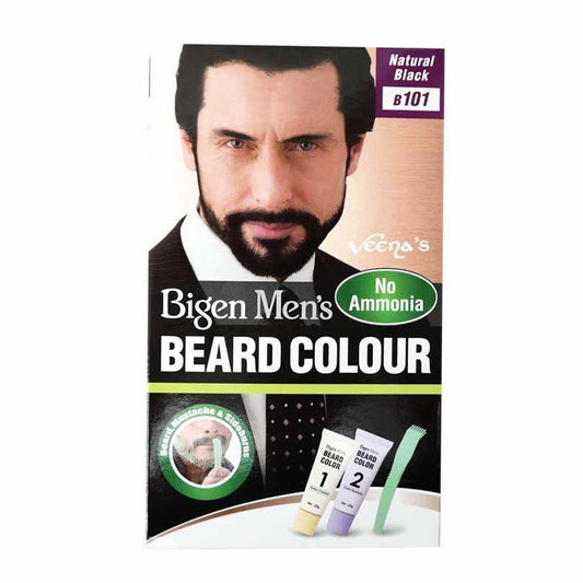 Bigen Men's Natural Black Beard 101