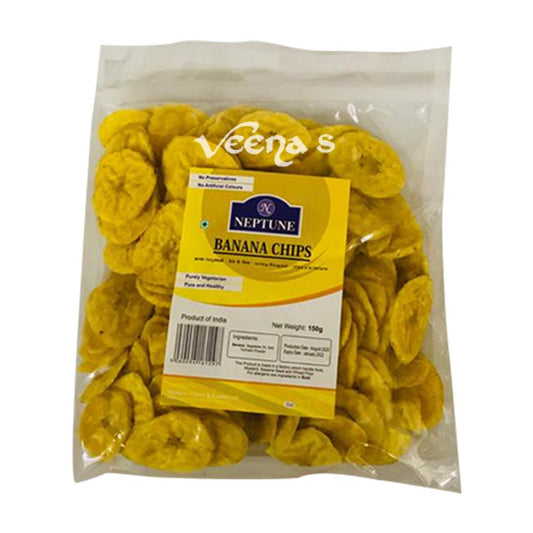 Buy Neptune Banana Chips 150g at Veenas.com - Online Indian Grocery Store UK
