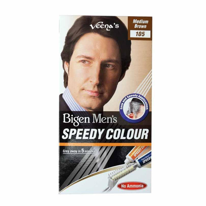 Bigen Men's Speedy Colour Medium Brown 105