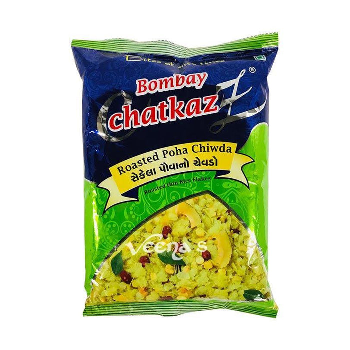 Bombay Chatkaz Roasted Poha Chiwda 200g - veenas.com