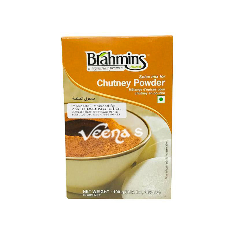 Buy Brahmins Spice Mix for Chutney Powder 100g at Veenas.com - Online Indian Grocery Store UK