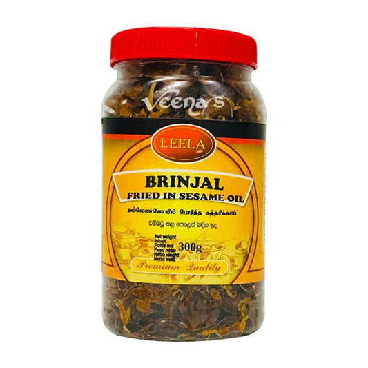 Leela Fried Brinjal 300g - veenas.com