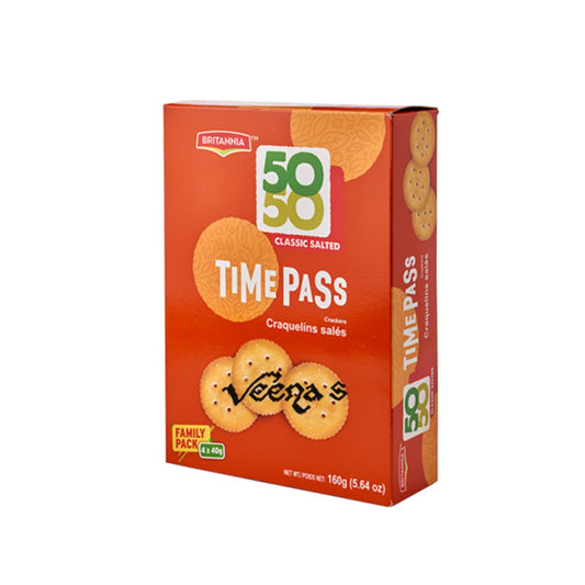 Buy Britannia Time Pass Family Pack 160g at Veenas.com - Online Indian Grocery Store UK