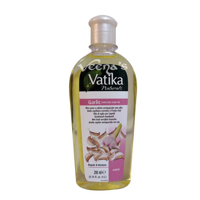 Dabur Vatika Hair Oil Garlic 200ml - veenas.com