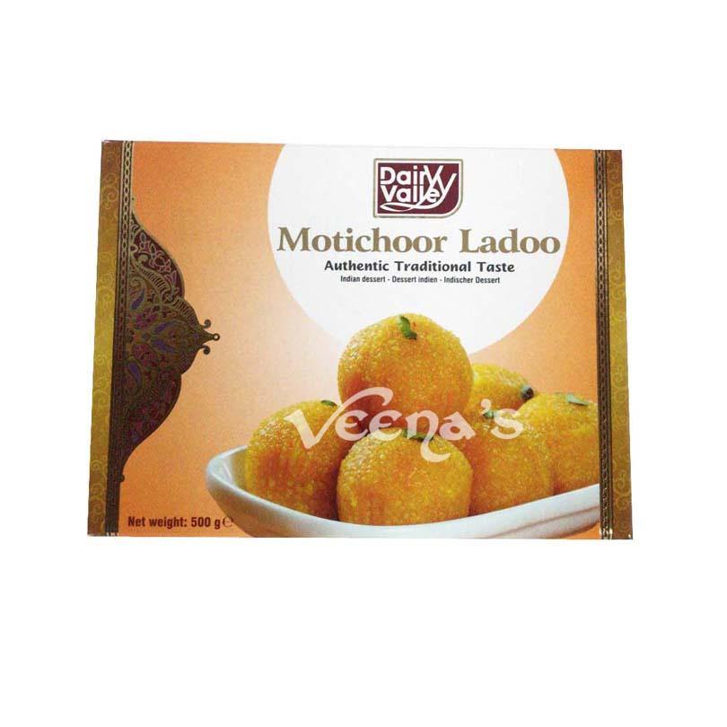 Buy Dairy Valley Motichoor Ladoo 500g at Veenas.com - Online Indian Grocery Store UK