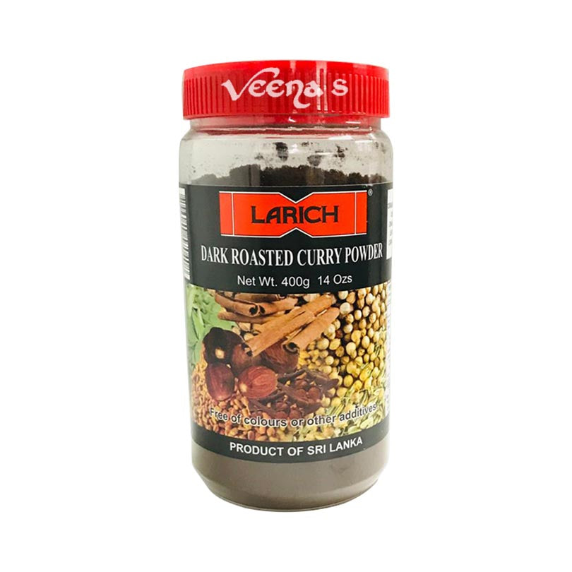 Buy Larich Dark Roasted Curry powder 400g at Veenas.com - Online Indian Grocery Store UK