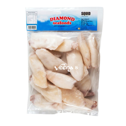 Buy Diamond Squid Whole 1kg at Veenas.com - Online Indian Grocery Store UK