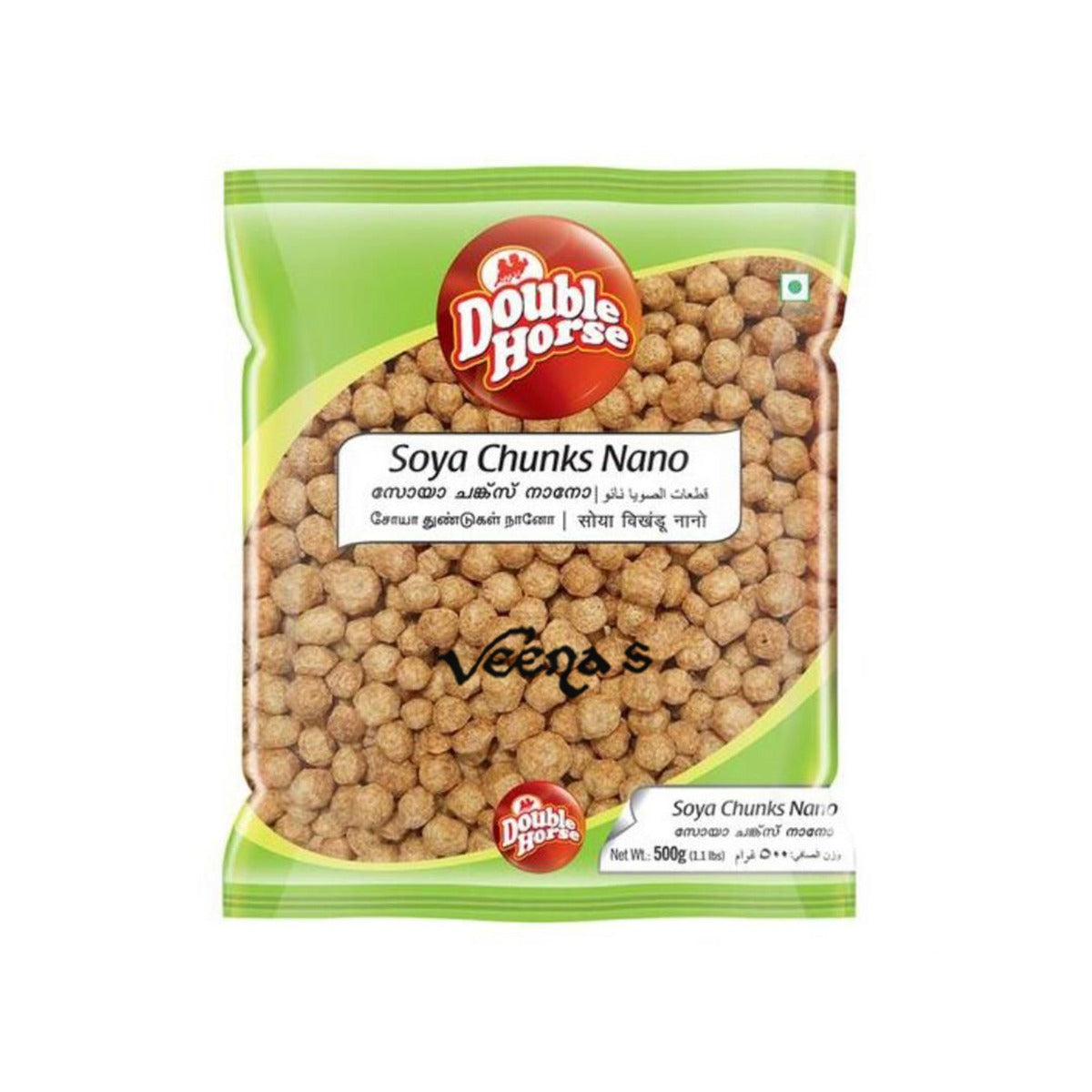 Double Horse Soya Chunks Nano 500g