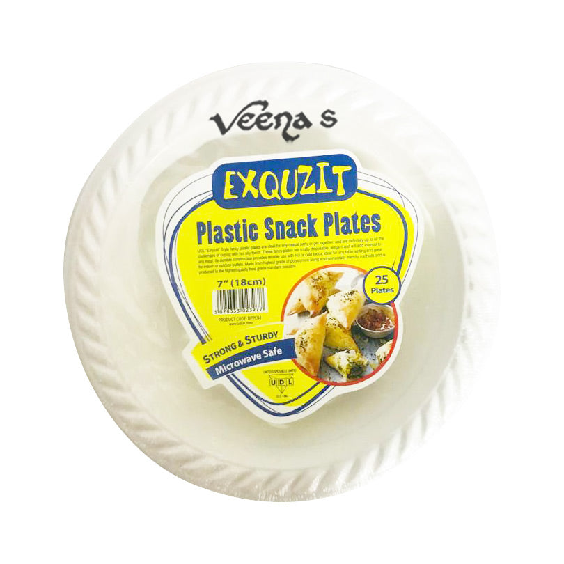 Udl 7Exquzit Plastic Snack Plates Dppe04